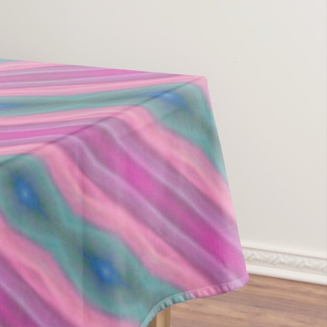Pink Music Tablecloth (In Situ)