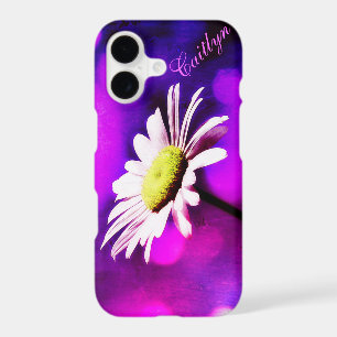 Pink N Amethyst Daisy case *Personalised*