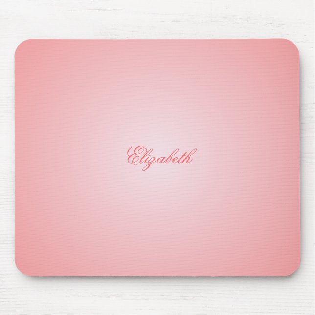 Pink Name Mousepad (Front)