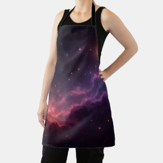 Pink Nebula Apron