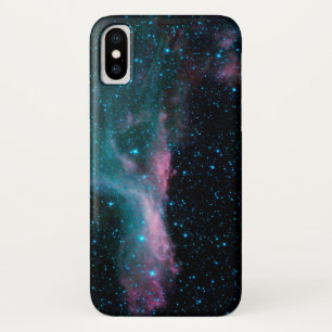 Pink Nebula iPhone X Case