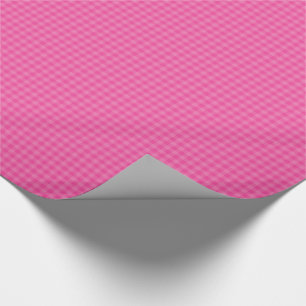 Pink-Neon-Brown-Coll-GINGHAM-08-GIFT WRAP PAPER