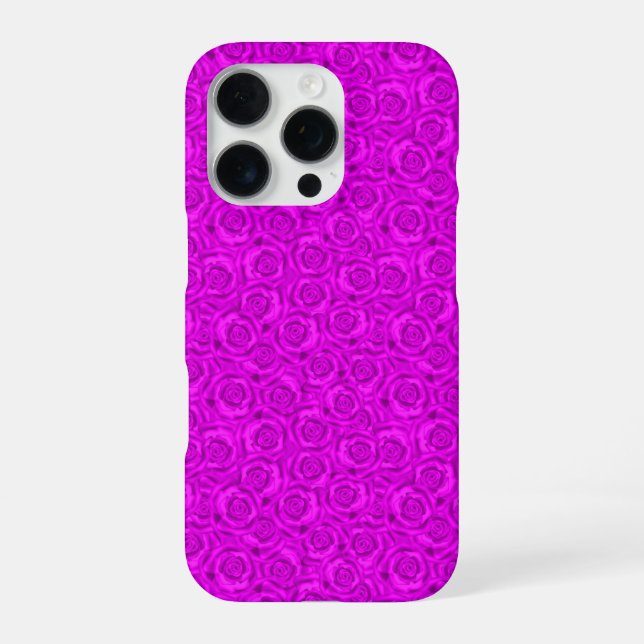 Pink neon iPhone case (Back)