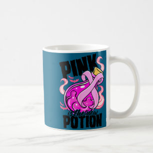 Pink New Potion Halloween Breast Illustration Coffee Mug