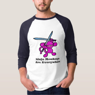 Pink Ninja OverHead T-Shirt