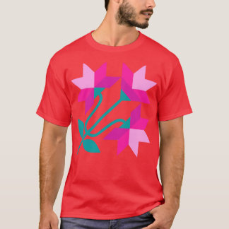 Pink North olina Lilies T-Shirt