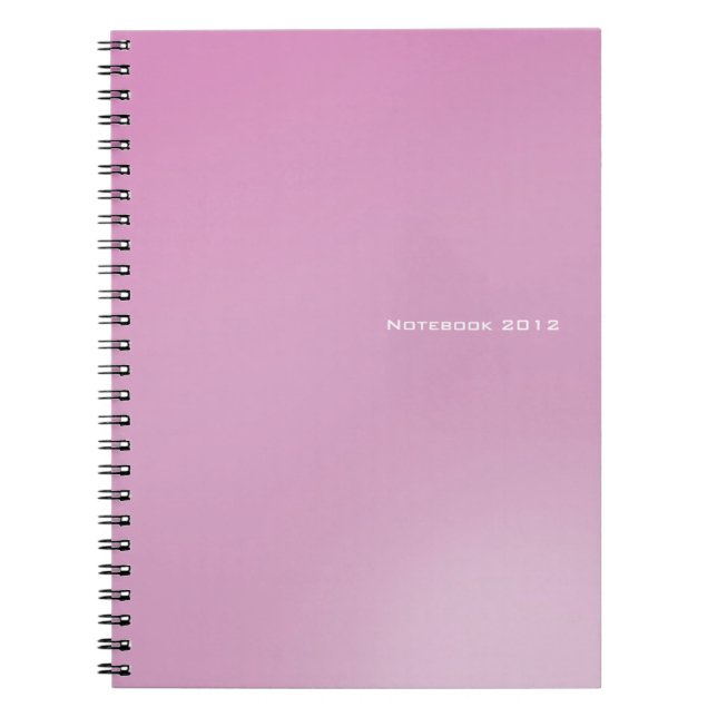 Pink Notebook (Front)