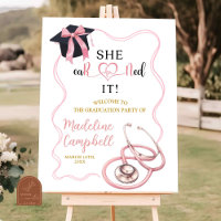 Pink Nurse Coquette Graduation Party