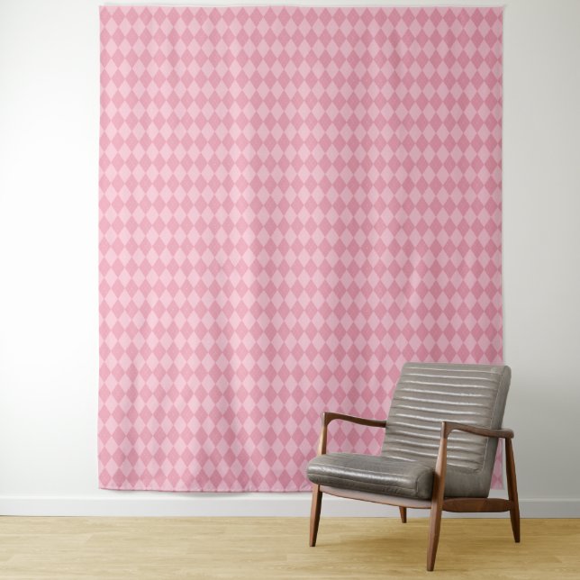 Pink Nursey Decor Tapestry (In Situ)
