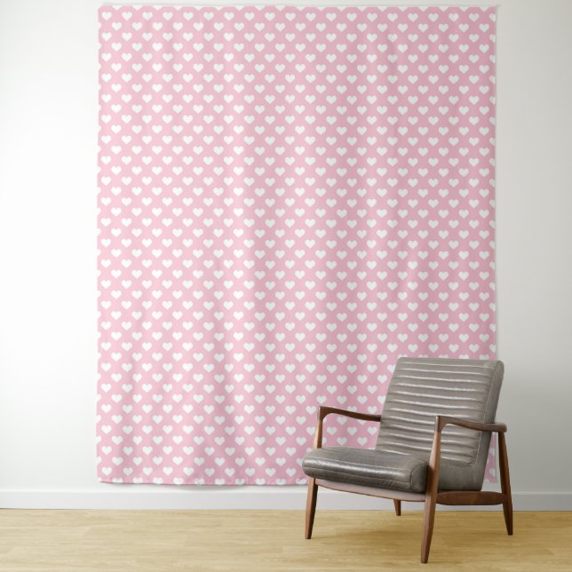 Pink Nursey Decor Tapestry (In Situ)
