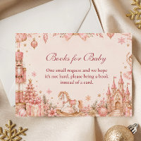 Pink Nutcracker Baby Shower Books for Baby