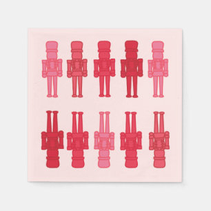 Pink Nutcracker Cocktail Napkin