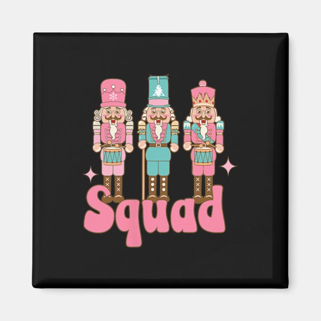 Pink Nutcracker Squad In My Nutcracker Era Christm Magnet (Front)