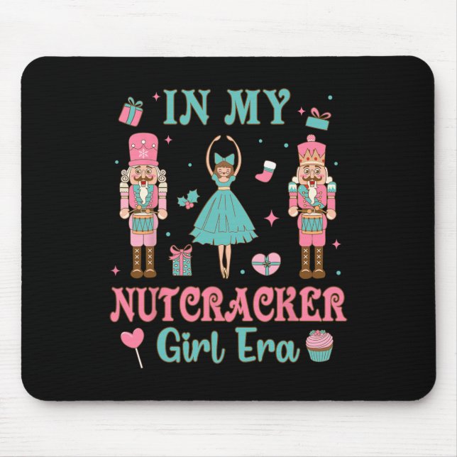 Pink Nutcracker Squad In Nutcracker Girl Era Chris Mouse Pad (Front)
