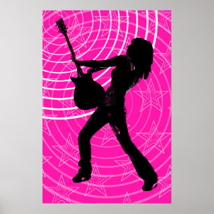 Pink Oasis Poster