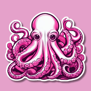 Pink Octopus 