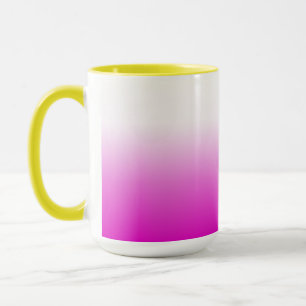 Pink Ombr Gradient Background Design-60416 Mug