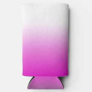 Pink Ombr Gradient Background Design-60416 Seltzer Can Cooler