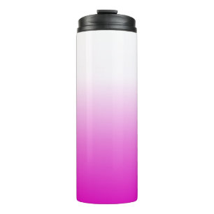 Pink Ombr Gradient Background Design-60416 Thermal Tumbler