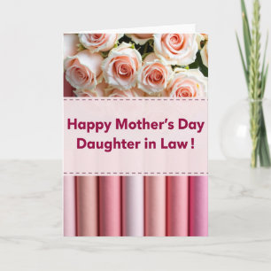 Pink Ombre Mothers Day Card