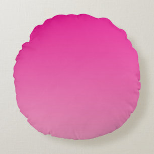 Pink Ombre Round Cushion