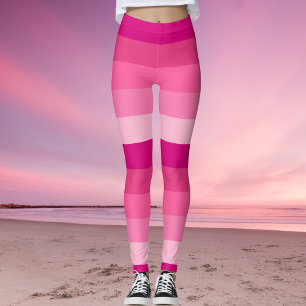 Pink Ombre Shade Leggings