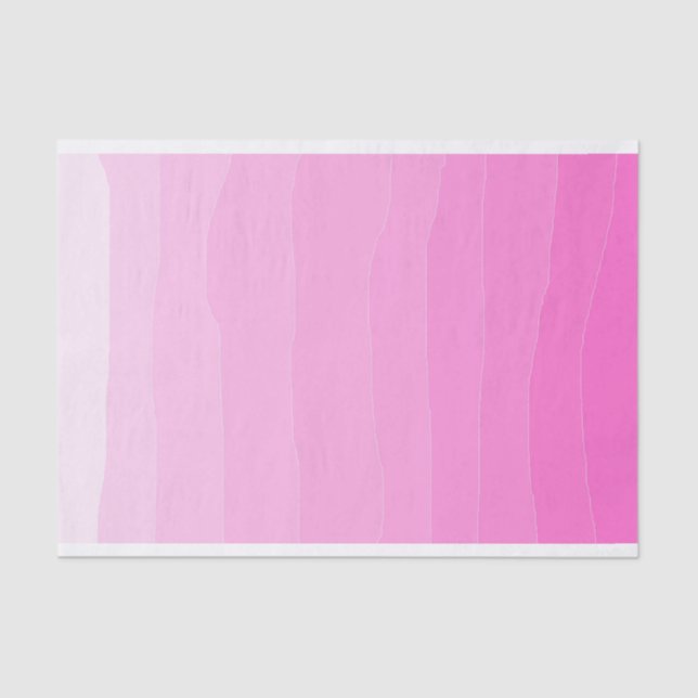 Pink Ombre Tissue Paper (Front)