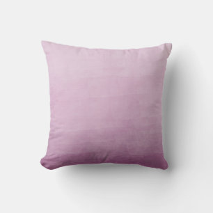 Pink Ombre Watercolor Cushion