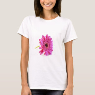 pink on white T-Shirt