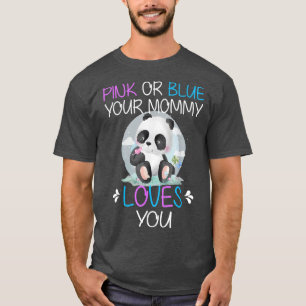 Pink Or Blue Loves You Cute Cute Bear 1644 T-Shirt