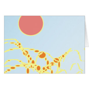 pink & orange 1276 abstract art