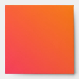Pink Orange Gradient Envelope