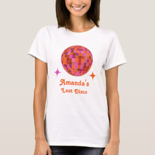 Pink Orange Last Disco Party T-Shirt