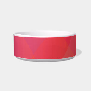 Pink, orange, modern, simple, cool, trendy art bowl