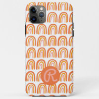 Pink Orange Rainbows Pattern CUSTOM