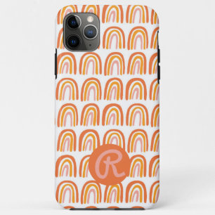 Pink Orange Rainbows Pattern CUSTOM iPhone 11 Pro Max Case