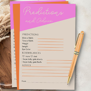 Pink Orange Tricolor Baby Predictions & Advice