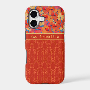 Pink Orange Yellow Poppies iPhone 5 Case-Mate Case