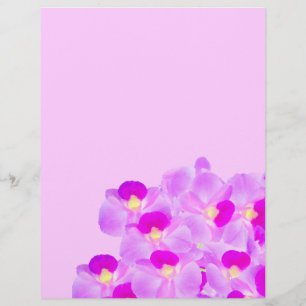 Pink Orchid Bouquet Flyer