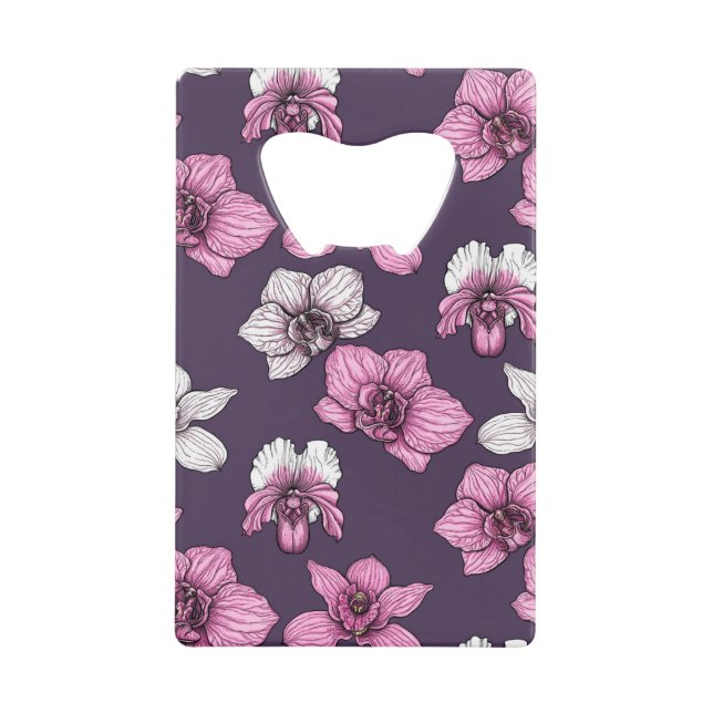 Pink orchid flowers (Front)