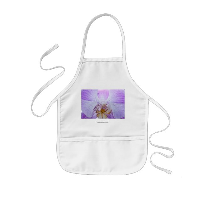 Pink Orchid Kids Apron (Front)