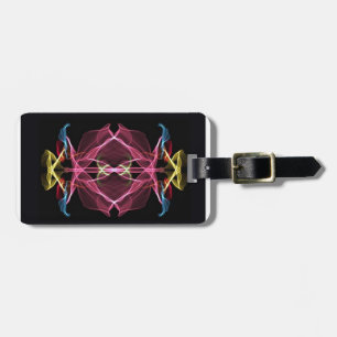 Pink Orchid Luggage Tag