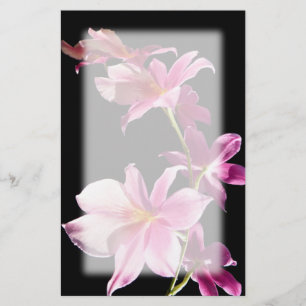 Pink Orchid. Stationery