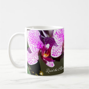 Pink Orchids Coffee Mug