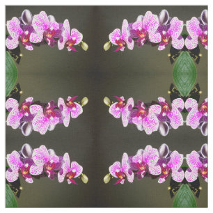 Pink Orchids Fabric