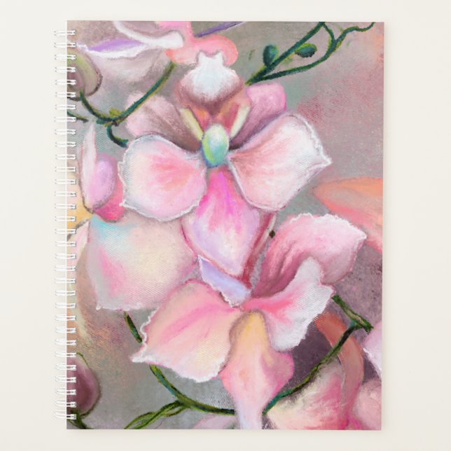 Pink Orchids Planner (Front)