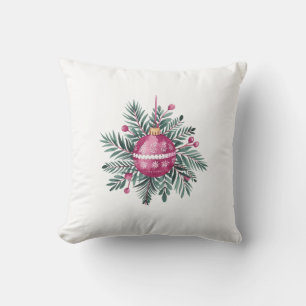 Pink Ornament Cushion