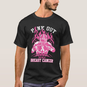 Pink Out Tackle Breast Cancer Awareness American F T-Shirt