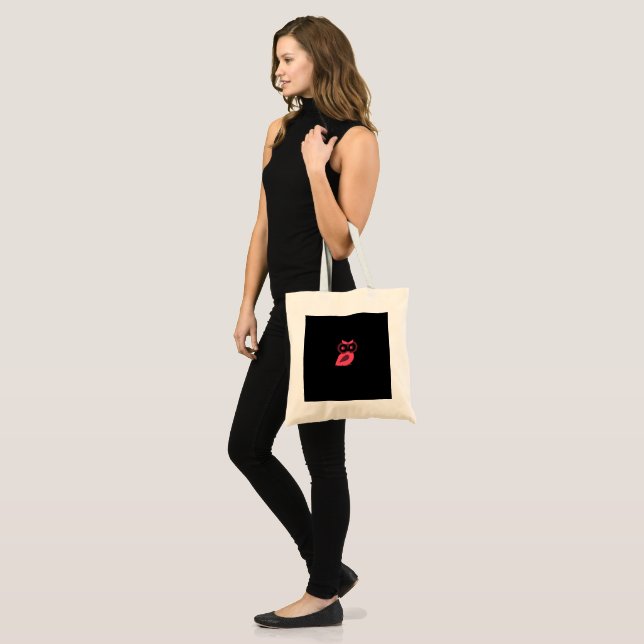 Pink Owl Budget Tote Bag (Front (Model))