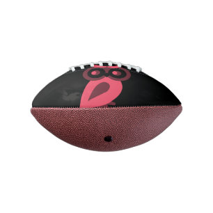 Pink Owl Mini Football